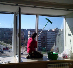 Мытье окон в однокомнатной квартире Морозово